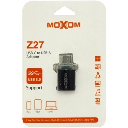 تبدیل OTG یواس‌بی به تایپ‌سی MOXOM مدل Z27