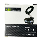 پایه نگهدارنده گوشی موبایل مدل X68 Vacuum Suction Magnetic Bracket