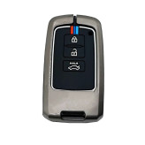 کاور ریموت فلزی خودرو رنگ تیتانیوم مناسب برای تویوتا راوفور RAV4