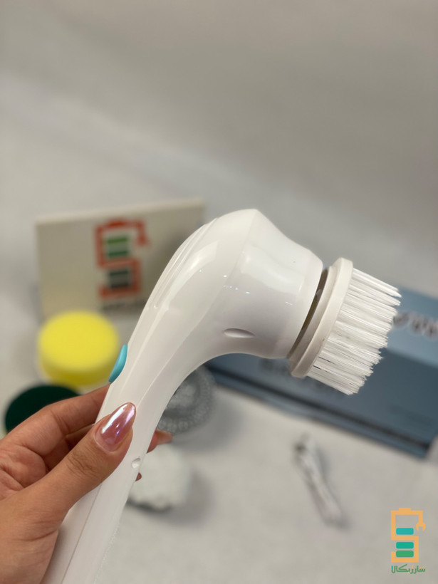 فرچه شارژی مسافرتی Magic Brush مدل 5کاره 5سر سفید
