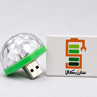 رقص نور 4وات مجیک بال به همراه تبدیل OTG