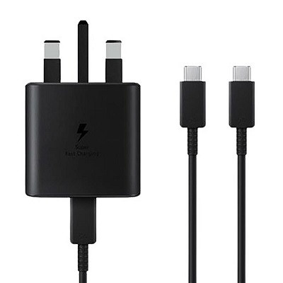 شارژر دیواری سامسونگ مدل EP-TA845 45W به همراه کابل USB-C