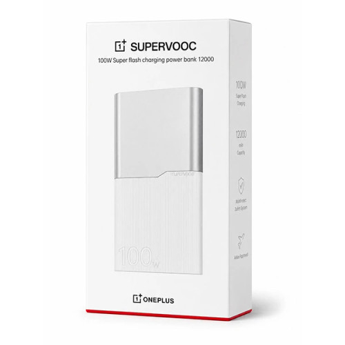 پاوربانک 100 وات وان پلاس مدل Supervooc ظرفیت 12000 میلیآمپرساعت