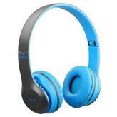 هدفون بلوتوثی مدل P47 EDR بدون قابلیت نویز کنسلینگ، درگاه USB Type-C، دارای شیار کارت حافظه، مقاومت در برابر رطوبت و عرق