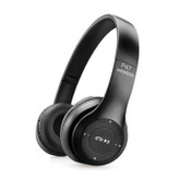 هدفون بلوتوثی مدل P47 EDR بدون قابلیت نویز کنسلینگ، درگاه USB Type-C، دارای شیار کارت حافظه، مقاومت در برابر رطوبت و عرق