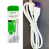 کابل شارژ GFUZ یواسبی به میکرویواسبی (اندرویدی) 1 متری کد CA203 - سفید