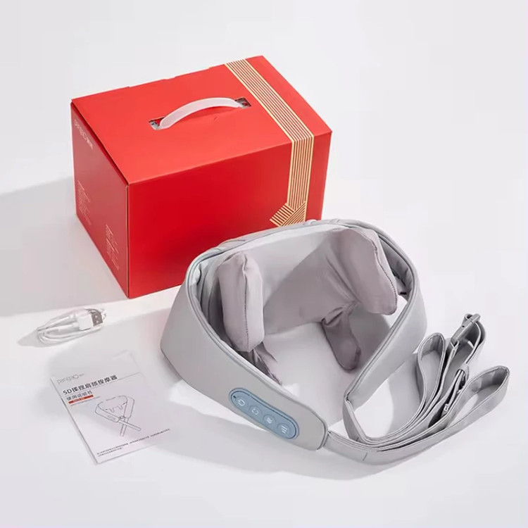 ماساژور برقی گردن و شانه مدل HJ-188 با 16 گوی ماساژ حرکتی، قابلیت تنظیم نوع و جهت ماساژ، گرمایش، باتری قابل شارژ، افزایش گردش خون و رفع خستگی