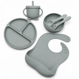 ست غذاخوری سیلیکونی کودک silicone baby cutlery set