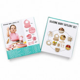 ست غذاخوری سیلیکونی کودک silicone baby cutlery set