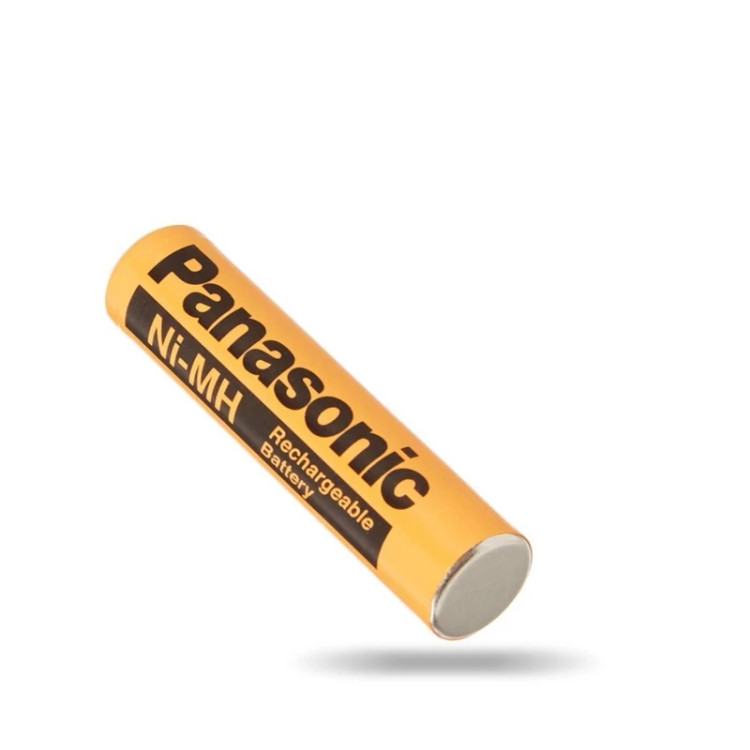 باتری شارژی نیم قلمی پاناسونیک AAA ظرفیت 630mAh بسته 2 عددی