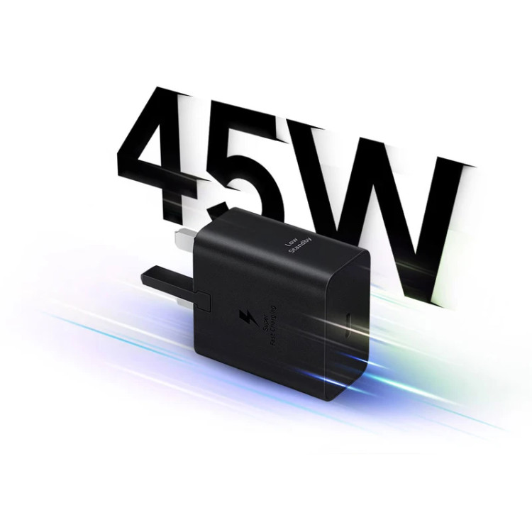 شارژر سامسونگ مدل EP-T4511 توان 45 وات 3 پین بدون کابل اصلی