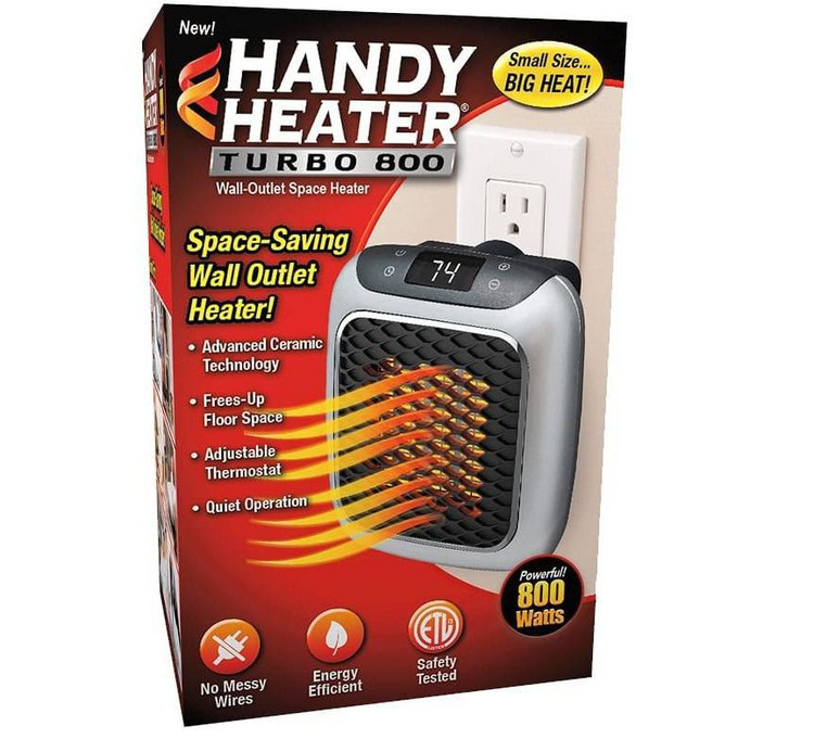 هیتر برقی مسافرتی مدل HANDY HEATER | بخاری برقی کوچک فندار