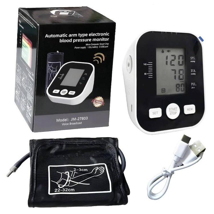 فشارسنج دیجیتال سخنگو انگلیسی مدل JM-27803